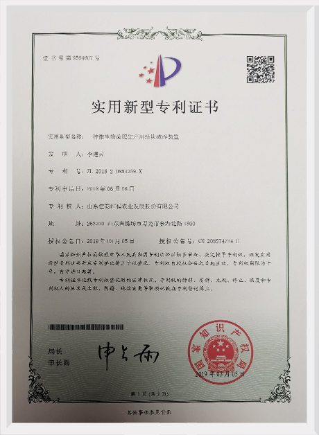 专利证书